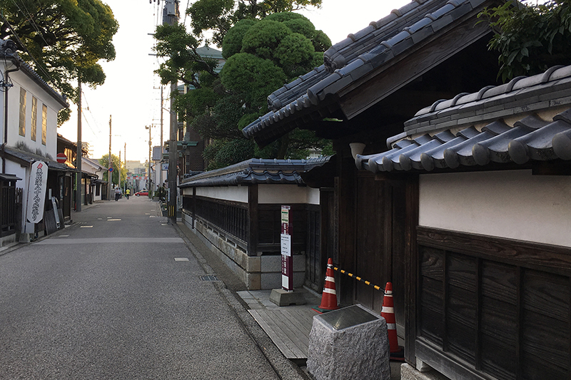 長崎街道・柳町都市景観形成地区（佐賀市）